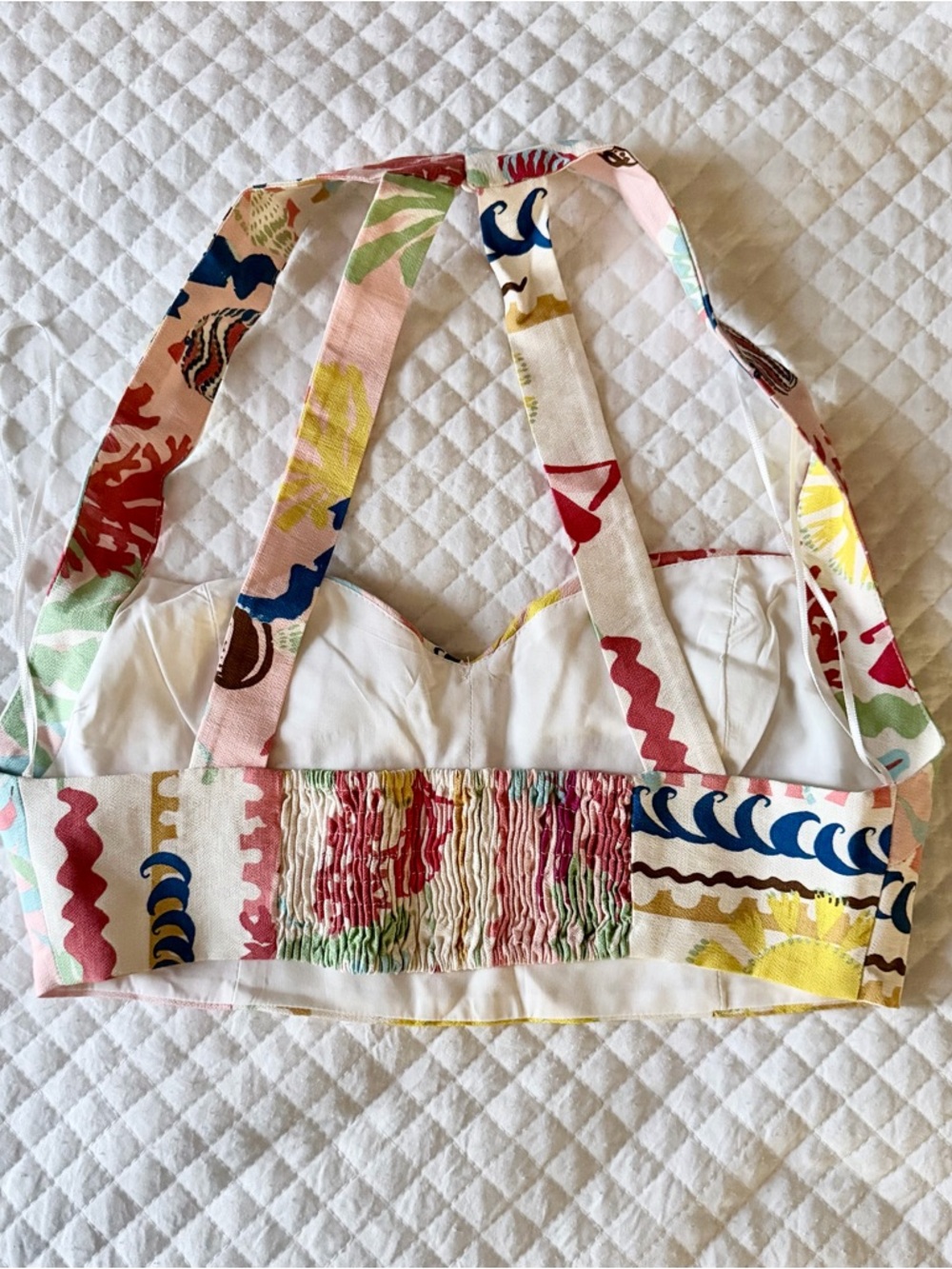 ZARA Patchwork Print Top & Cape Skirt Set | Size M and L | NWOT - Picture 11 of 13